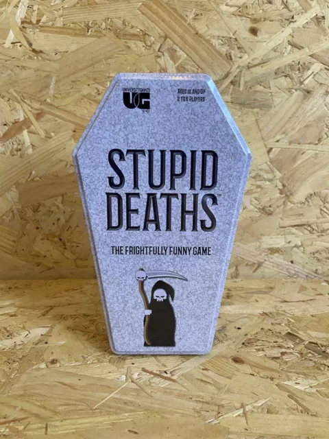 University Games Stupid Deaths Coffin Tin Game