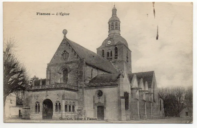 FISMES - Marne - CPA 51 - l' église