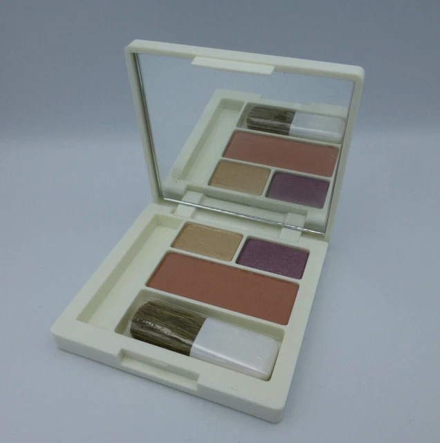 CLINIQUE TRIO SET. Fard Beach Plum Eye Shadow Duo & Nuovo Rosso