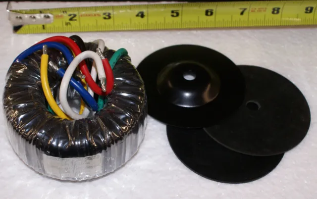 Toroidal ISOLATION TRANSFORMER Heavy Duty 12 AWG With Center Taps Power Toroid