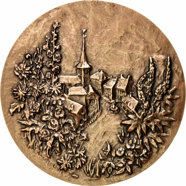 [#87613] France, Medal, The Fifth Republic, Arts & Culture, Landry, MS, Bro, nze