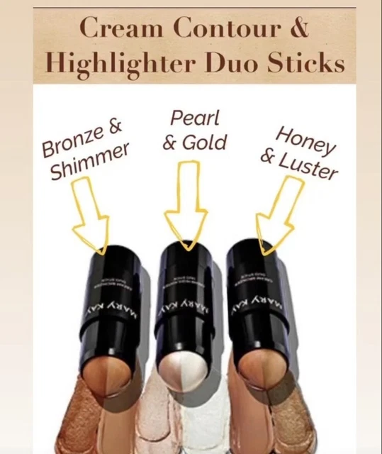 NEW LIMITED EDITION Mary Kay Cream Duo Stick, Bronzer or Highlighter