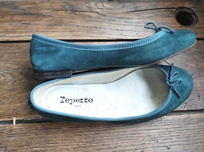 BALLERINES Modèle Cendrillon Bi matière Beige Rouge P39 Repetto REPETTO 
