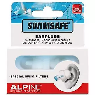 New Alpine SwimSafe Premium Swimming Earplugs