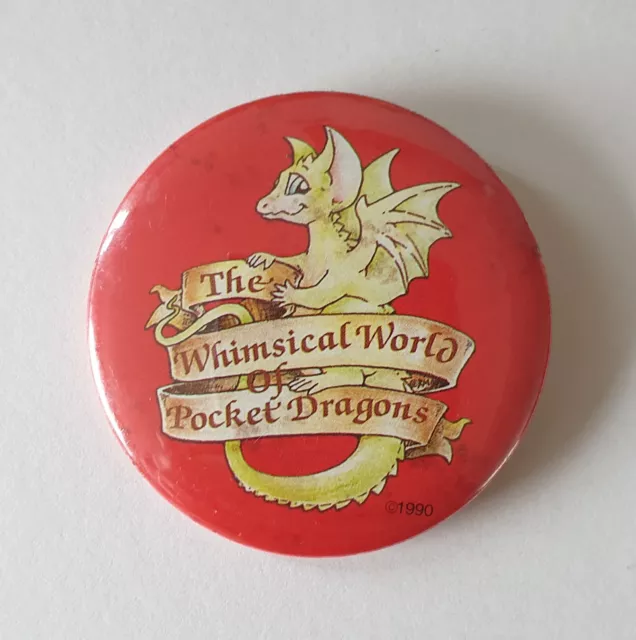  Pocket Dragon "The Whimsical World of Pocket Dragons" Badge.