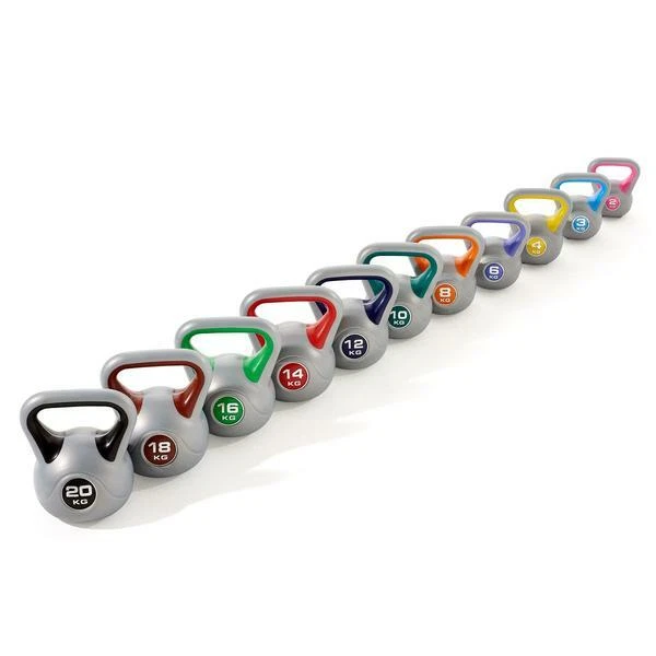 YORK KETTLEBELL VINYL Weight Training Gym Exercise Workout Fitness