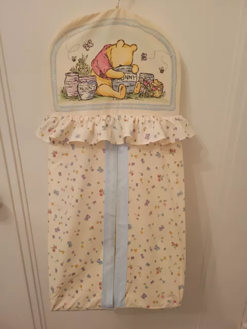 Disney Classic Winnie Pooh Baby Nursery Diaper Holder Hanger