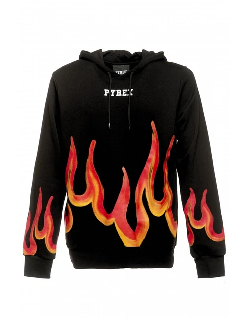 Felpa nera pyrex shop