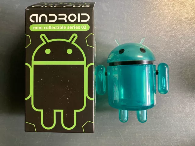 Android Mini Collectible Figure: Series 02 - CYAN by Andrew Bell
