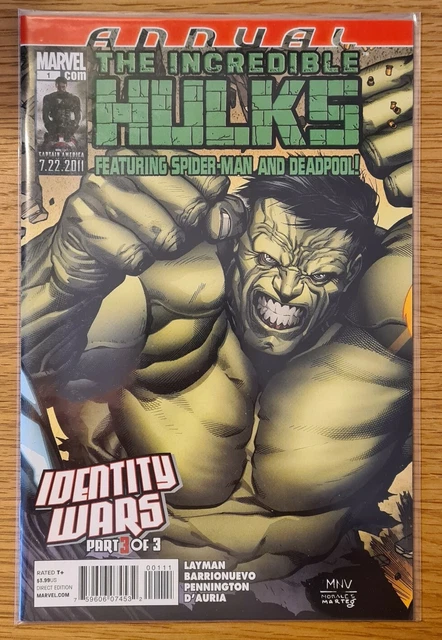 Incredible Hulks Annual #1 - (2011) - First Ghost Spider - Marvel Comics NM