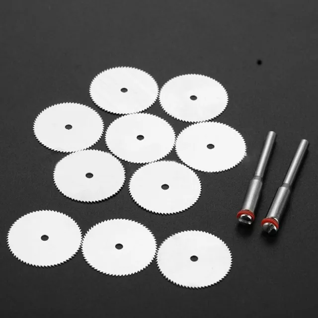 Outil de coupe polyvalent ensemble de 12 pièces mini disque en acier au carbone