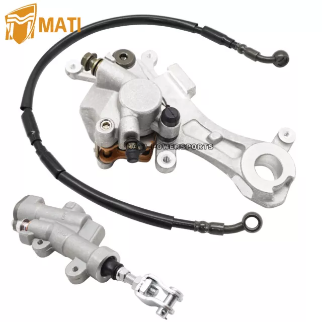 Rear Brake Caliper & Master Cylinder & Hose for Yamaha YZ125 YZ125X 2006-2022