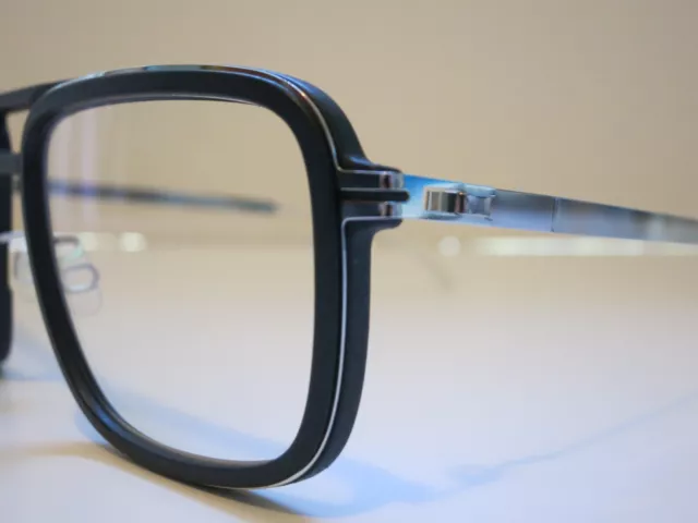 MYKITA LITE ELGARD 834 Black Silver Glasses Eyewear Eyeglasses