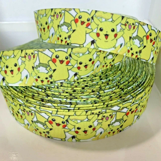 Large Ribbon Pokeball YARD SESAME STREET Furchester Big Bird Grosgrain Ribbon Childrens ...