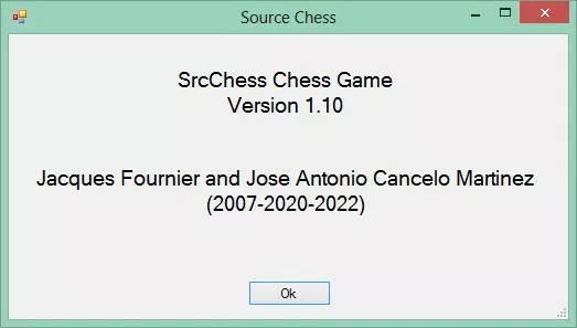 Software tools, Game Chess GPL ver 1.10 [Technology .NET 4]