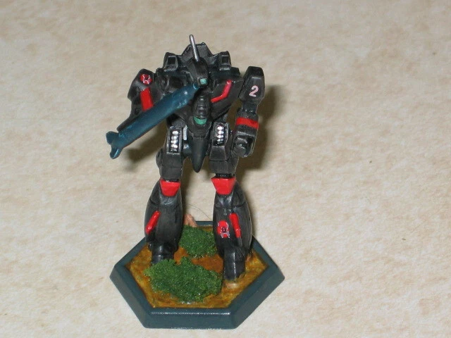 Robotech Painted BATTLETECH UNSEEN STINGER Black Widow Company Painted Robotech Valkyrie ...
