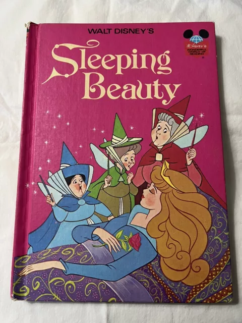 Walt Disney's "Sleeping Beauty" - HC, Disney's Wonderful World of Reading, 1974