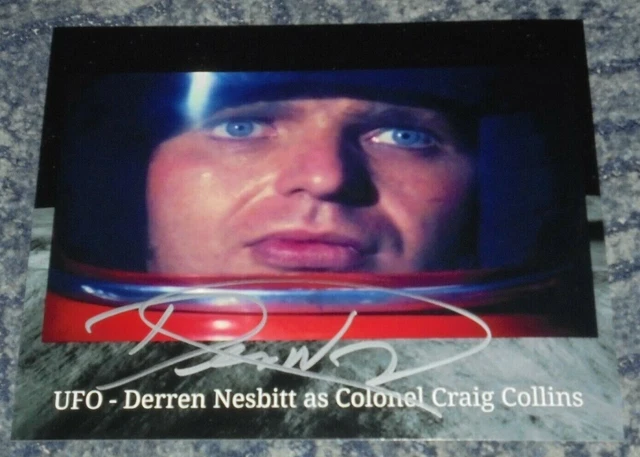 DERREN NESBITT - UFO    - 10x8 PHOTO SIGNED - (41)