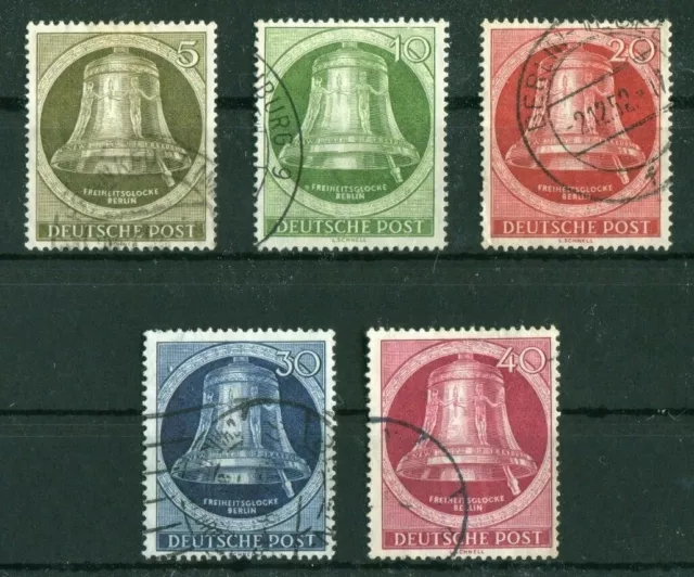Berlin 82 - 86 Berlin gestempelt Glocke II Klöppel rechts Michel 90,00 € used