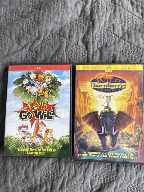 The Wild Thornberrys DVD Movie Lot - Rugats Go Wild | Nickelodeon