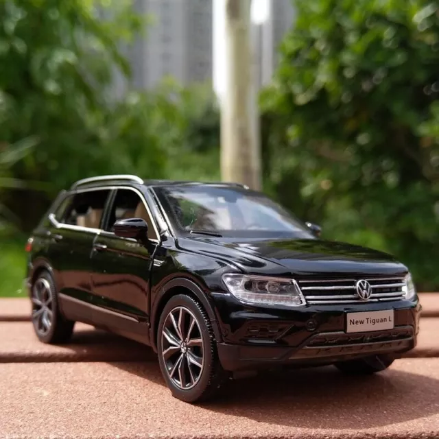 118 Volkswagen Tiguan L 2017 Brown Diecast Miniature Model Car Toy