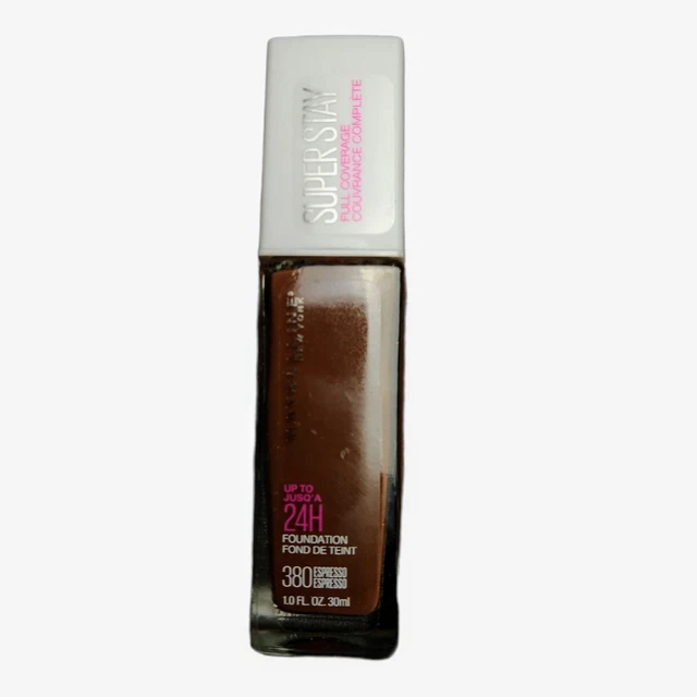 MAYBELLINE NY SuperStay Full Coverage Up To 24H Foundation 380 ESPRESSO 1 fl oz