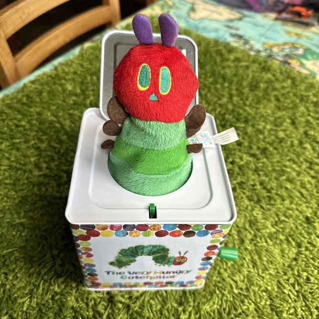THE VERY HUNGRY Caterpillar Eric Carle Jack In The Box Music Box ...