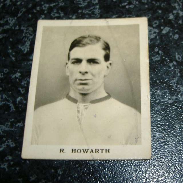 D.C. Thomson Footballers 1923 - R. Howarth, Bolton