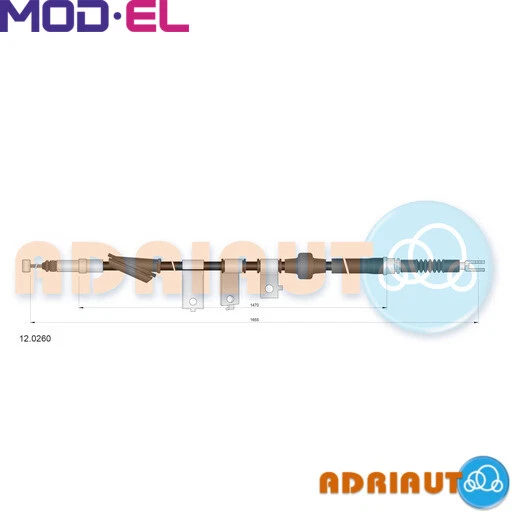 CABLE PARKING BRAKE FOR HONDA CIVIC/Fastback/Hatchback/Aerodeck/Mk INTEGRA/SJ 100.24 PicClick AU