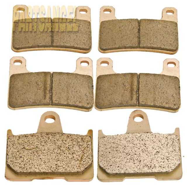 F+R Sintered Brake Pads For GSXR 600 GSXR 750 (2004-2005) GSXR 1000 (2004-2006)