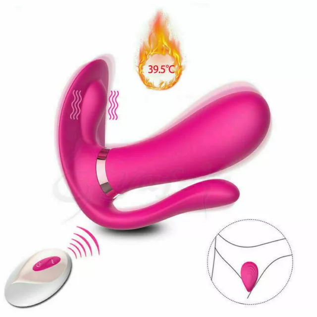 Women Sex-Vibrating Dildo-Double-Vagina Clit G-Spot Anal-Vibrators for Love-Toy 2