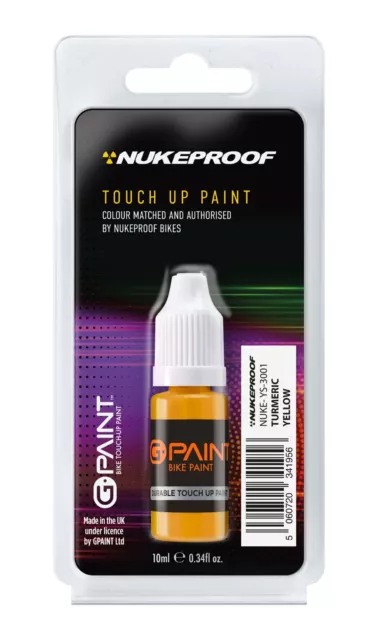 Nukeproof Touch-Up Paint 'Tumeric Yellow' - By Gpaintbikes