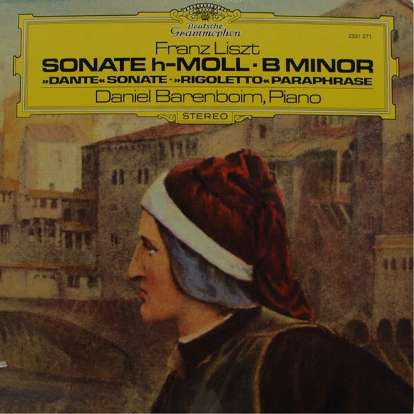 FRANZ LISZT Sonate hMollB Minor / Dante Sonate / Rigolet F16227z EUR 13,88 PicClick IT
