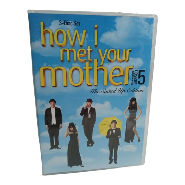 HOW I MET YOUR MOTHER Season 5 DVD 2010 3-Disc Set Suited Up Edition