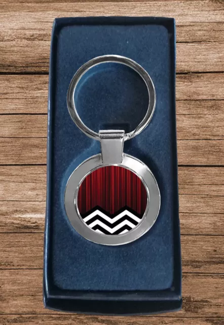 The Red Room Metal Keyring (Twin Peaks, David Lynch, Dale Cooper)