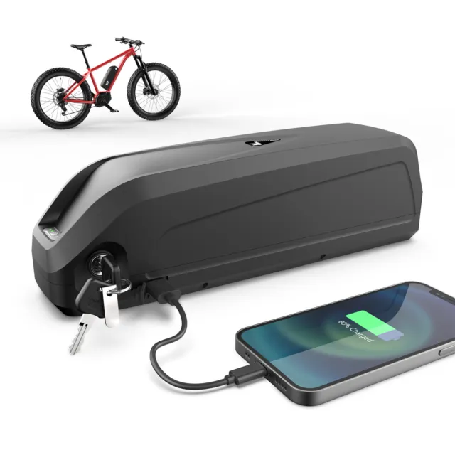 UPP 36V 48V Li-ion E-Bike Batterie Elektrofahrrad Hailong Akku für 0-1500W Motor