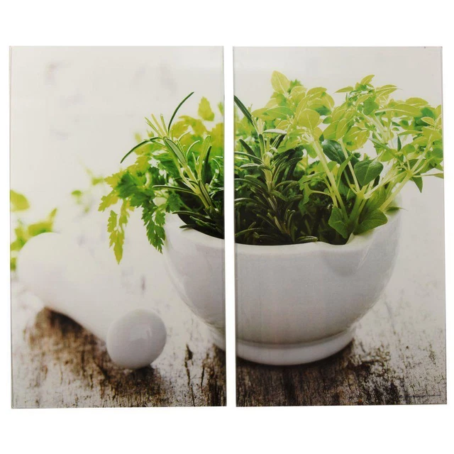 Planche à découper en verre pour table de cuisson 60x51 cm