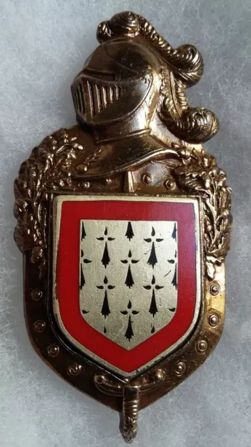 Insigne Gendarmerie Mobile LIMOUSIN Limoges ORIGINAL OBSOLÈTE Drago vintage