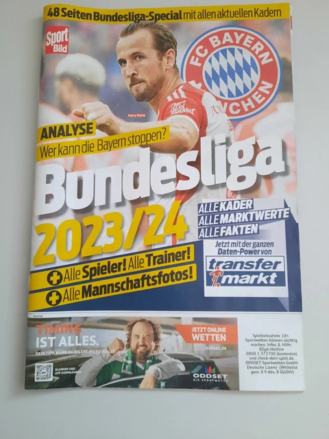 Sport Bild Sonderheft Bundesliga 22 23 SPORT BILD SONDERHEFT Zeitschrift Transfers 2022/23 EUR 1,00 - PicClick FR