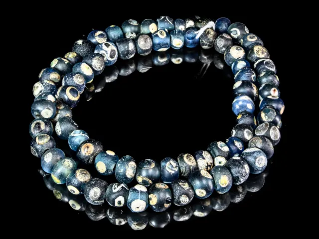 Ancient Islamic Period Evil Eye Glass Beads VB_ISL_PRD_EYE_B