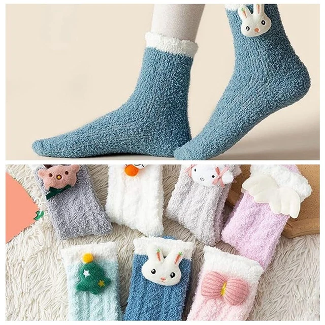 Calze autunno inverno 3D animali cartoni animati donna ragazza
