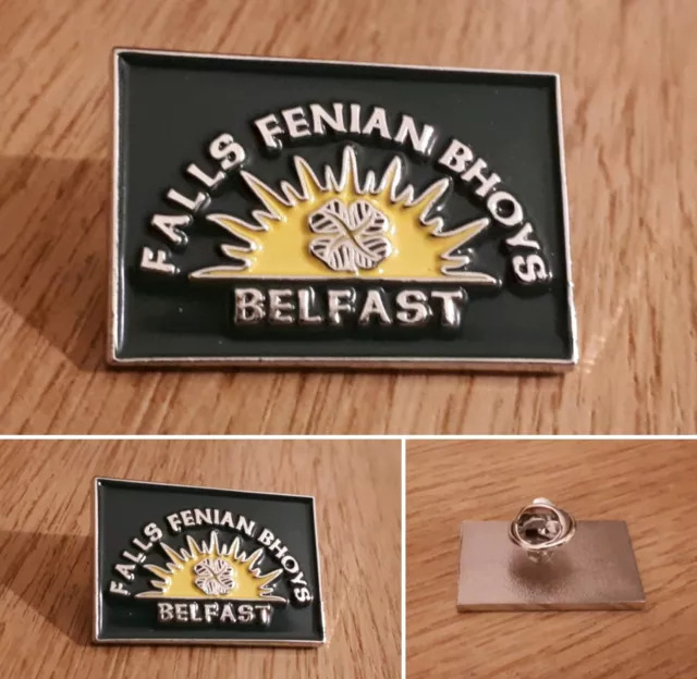 Celtic CSC Falls Fenian Bhoys Belfast Ireland Football Badge Pin