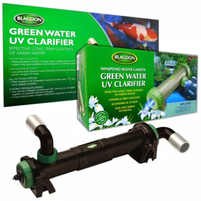 Blagdon Pro Mod Uvc Filter Uv Pond Water Steriliser Clarifier Fish Koi