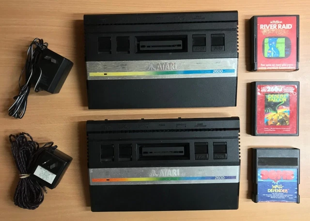 ATARI 2600 JUNIOR CONSOLE x2 - FAULTY  ** FREE POST **