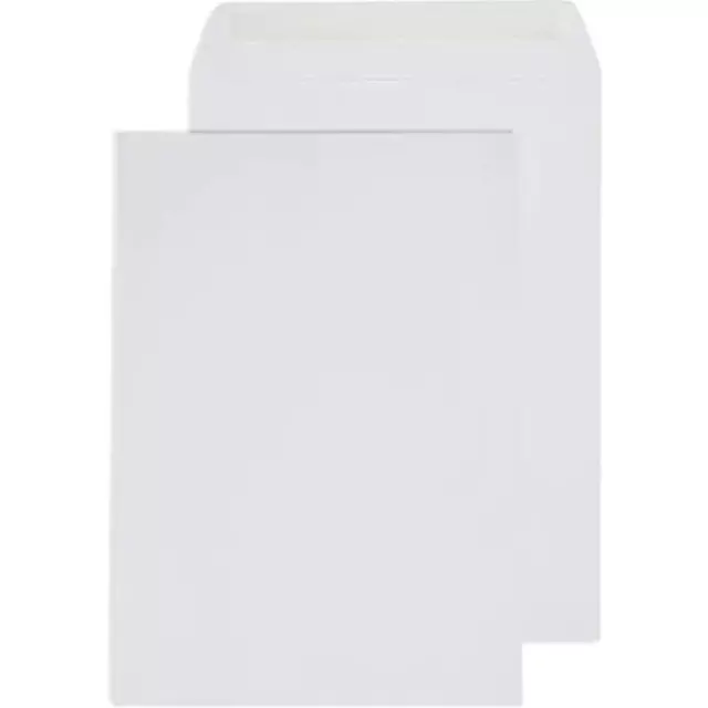 NEW 250x Cumberland B4 Envelopes Pocket Strip Seal 100GSM 353x250mm White Box