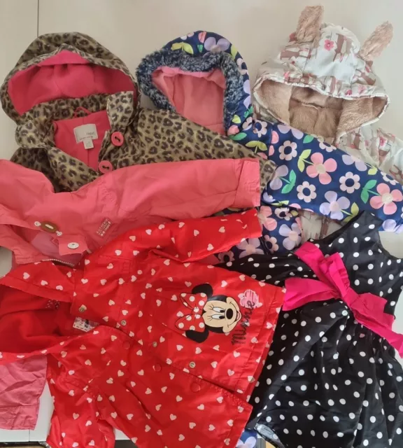 baby girl clothes 12-18 months bundle x6