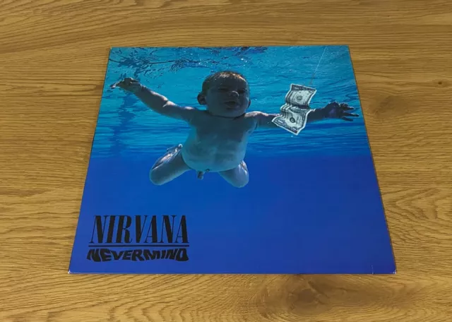 Nirvana Nevermind Globus International Blue Translucent Turquoise Vinyl LP