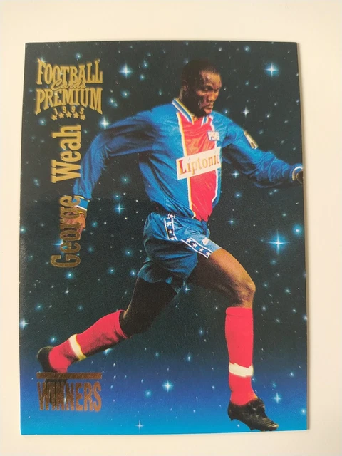 George Weah - Panini U.N.F.P. Football Cartes 1994-1995 157 - Prix & Rareté