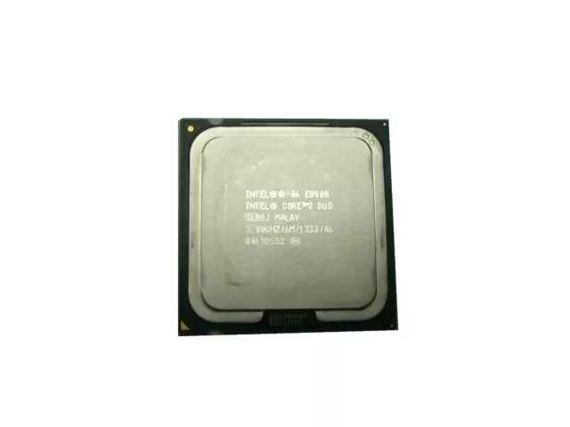 CPU Intel Core 2 Duo E8400 3.0 Ghz 6 MB 1333 Mhz  Sockel 775 Prozessor SLB9J  #