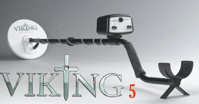 Viking 5 Metal Detector Detector DD Non-Motion Metals for Kids